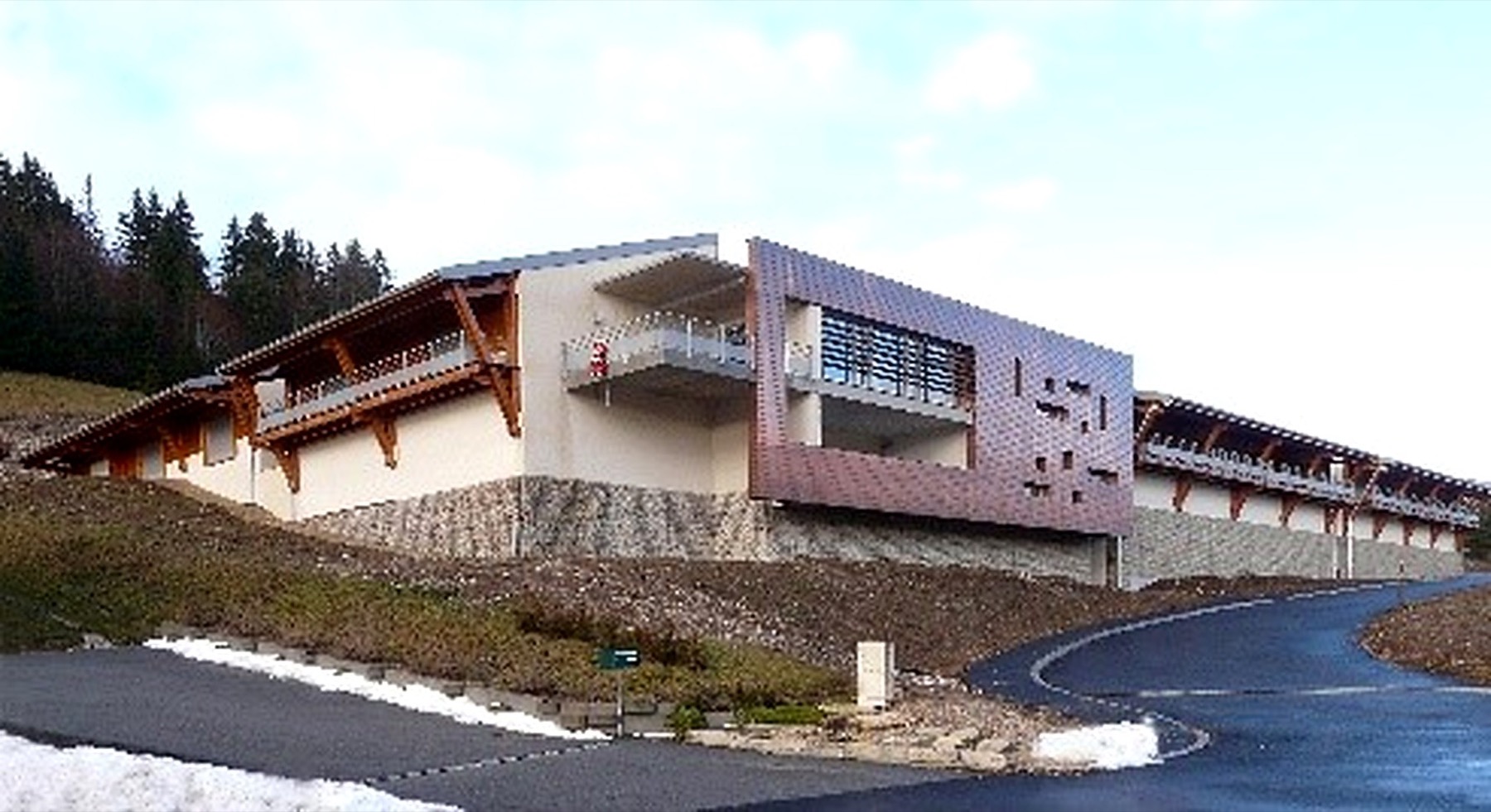 Bâtiment du Cantou du Risoux à Bois d’Amont